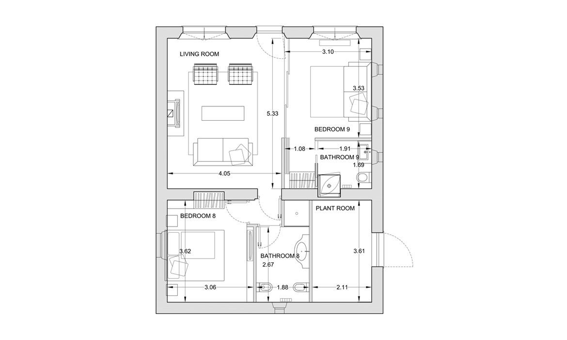Annex floor plan (click to expand)